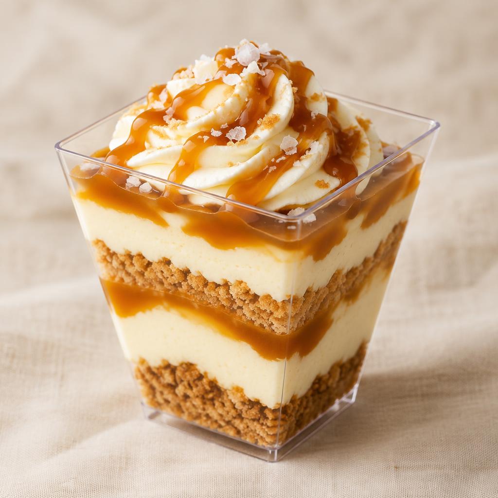 Caramel Cheesecake Shooters from Bowlicious Eats