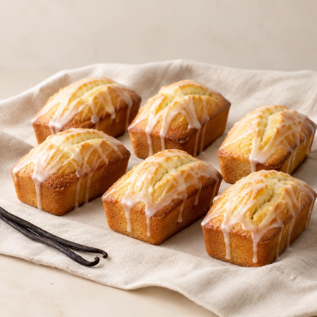 Vanilla Pound Cake Mini Loaves from Bowlicious Eats