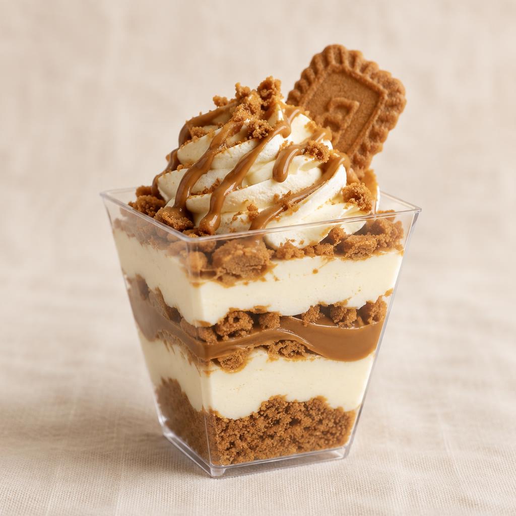 Biscoff Cheesecake Shooters from Bowlicious Eats